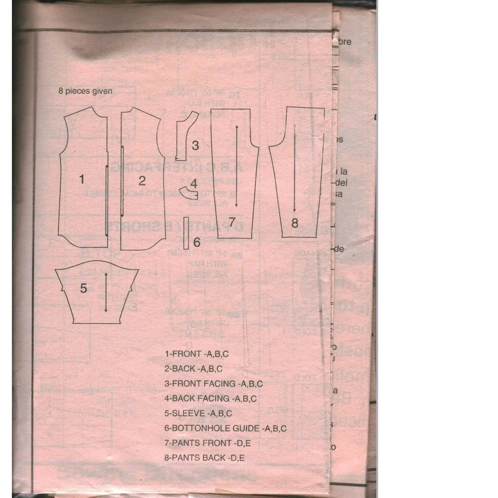 Simplicity 9900 sewing